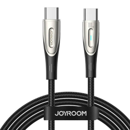 Joyroom Star-Light Series SA27-CC5 USB-C / USB-C cable 100W 1.2m - black_1
