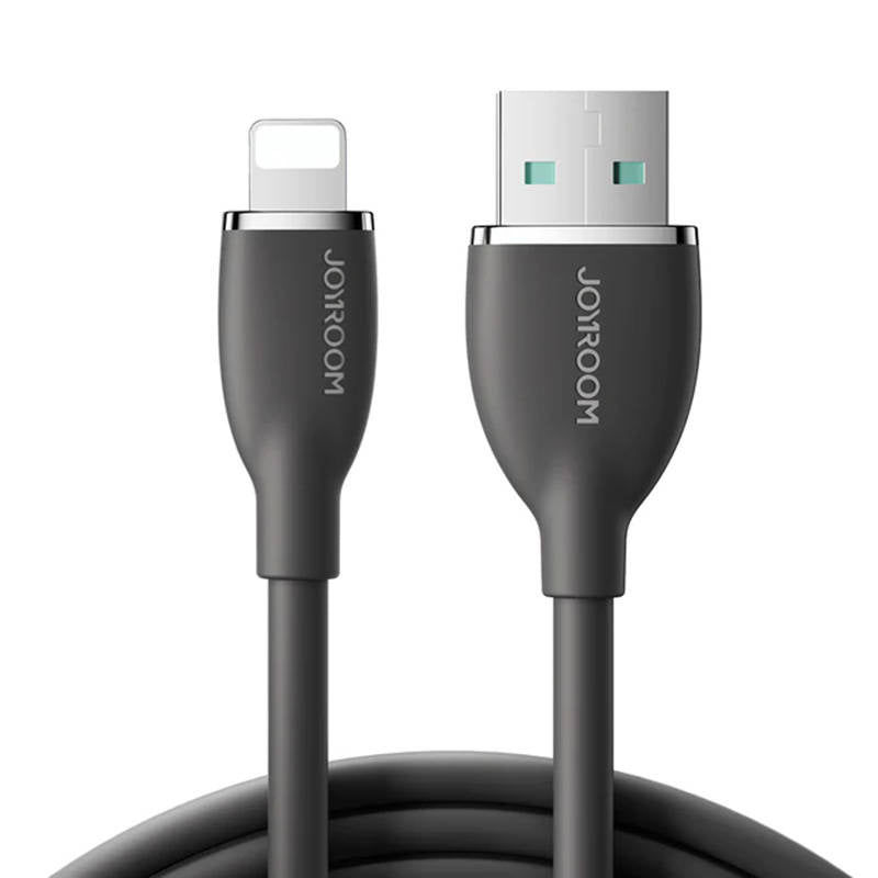 Cable Colorful 3A USB to Lightning SA29-AL3 / 3A / 1,2m (black)_0