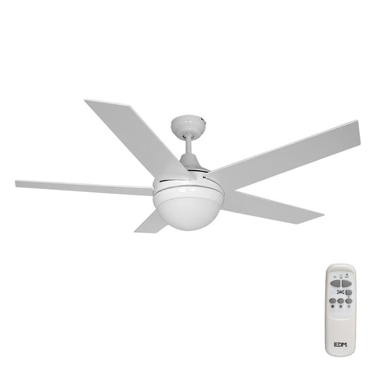 Ventoinha de teto modelo adriatico. cor branco. potÃªncia: 60w lÃ¢minas: Ã¸132cm com controle remoto edm_0
