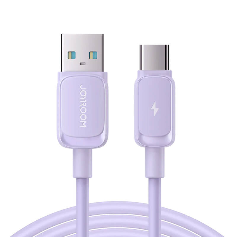 Joyroom Multi-Color Series A14 USB-A / USB-C 3A Cable 1.2m - Purple_1