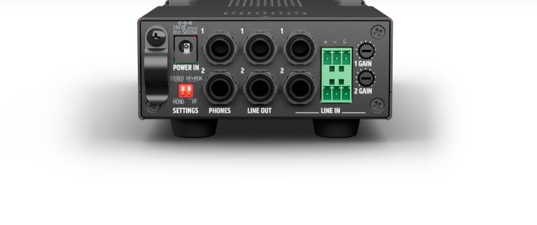 LD SYSTEMS INTEGRATION SERIE TICA (LDHPA2) 2-CHANNEL HEADPHONE AMPLIFIER WARRANTY 5 YEARS (PU8)_1