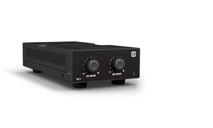LD SYSTEMS INTEGRATION SERIE TICA (LDPRE2) TWO-CHANNEL MICROPHONE AND LINE MIXER WARRANTY 5 YEARS (PU8)_0