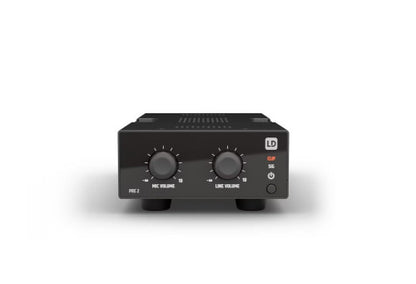 LD SYSTEMS INTEGRATION SERIE TICA (LDPRE2) TWO-CHANNEL MICROPHONE AND LINE MIXER WARRANTY 5 YEARS (PU8)_1