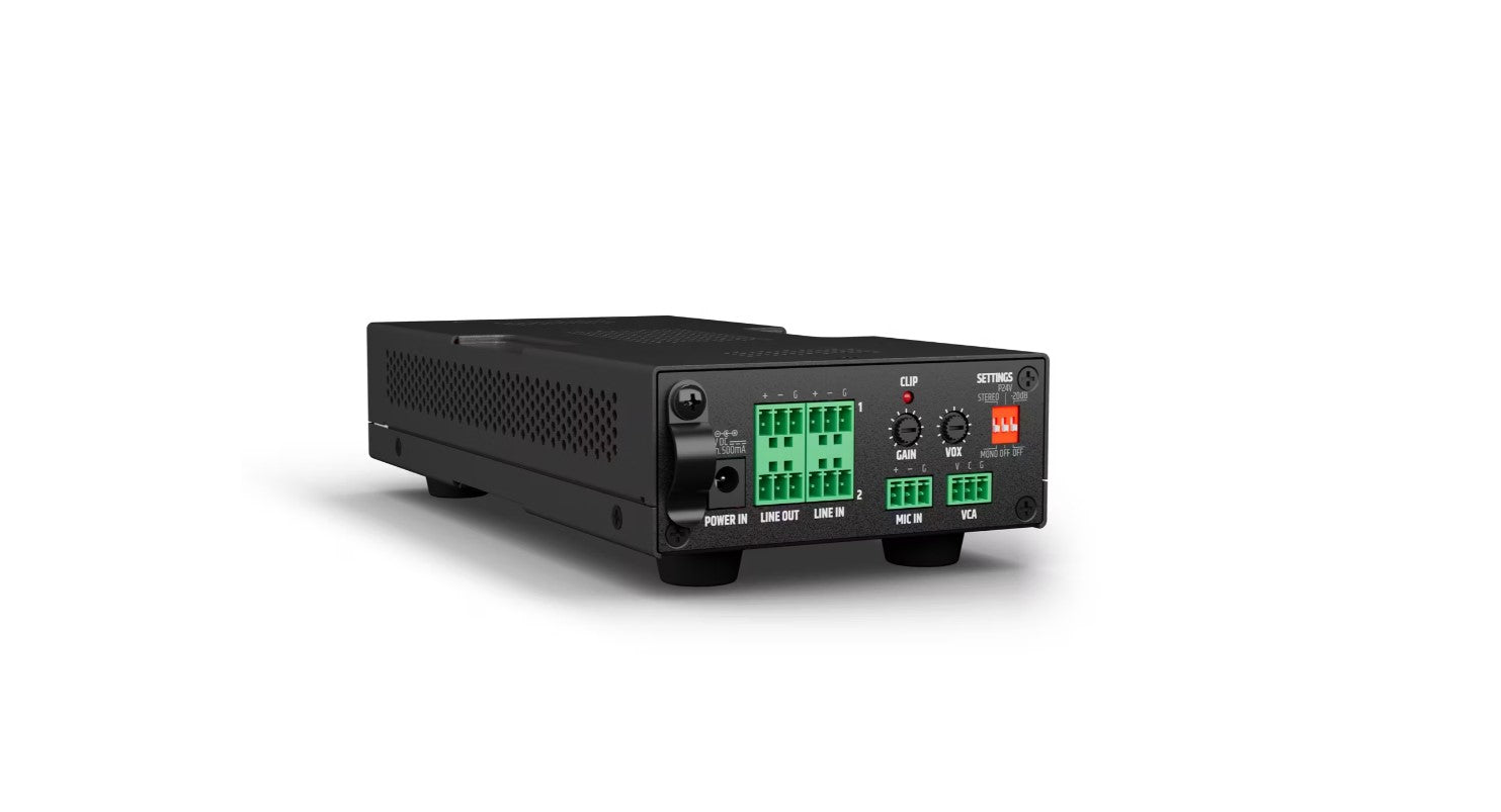LD SYSTEMS INTEGRATION SERIE TICA (LDPRE2) TWO-CHANNEL MICROPHONE AND LINE MIXER WARRANTY 5 YEARS (PU8)_2