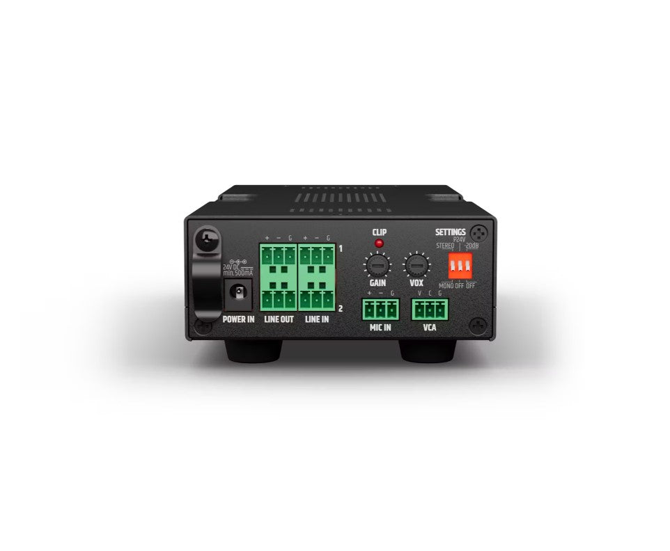 LD SYSTEMS INTEGRATION SERIE TICA (LDPRE2) TWO-CHANNEL MICROPHONE AND LINE MIXER WARRANTY 5 YEARS (PU8)_3