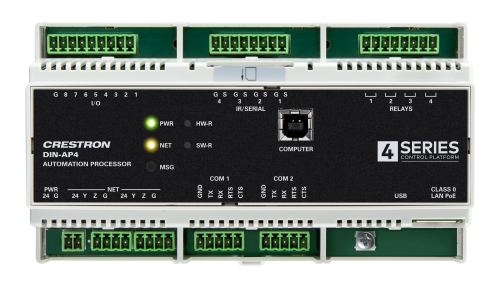 CRESTRON 4-SERIES DIN RAIL CONTROL SYSTEM (DIN-AP4) 6510417_0