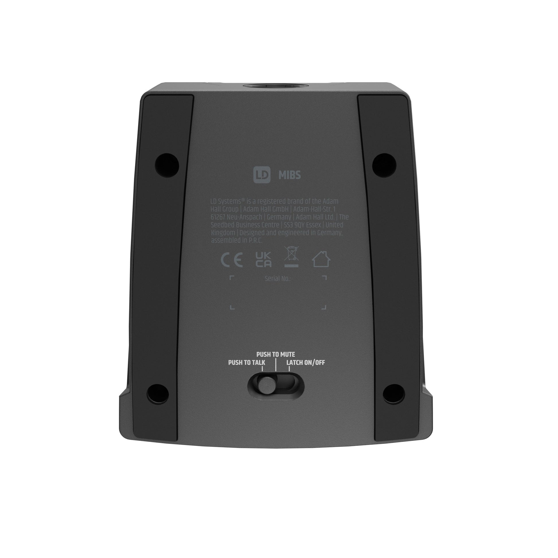 LD SYSTEMS INTEGRATION SERIE MICRO (LDMIBS) TABLE STAND WITH SWITCH FOR GOOSENECK MICROPHONES WARRANTY 5 YEARS (PU12)_3