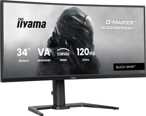 MONITOR IIYAMA G-MASTER GCB3482WQSU-B1, CURVO 34", 120HZ, 500CD_2