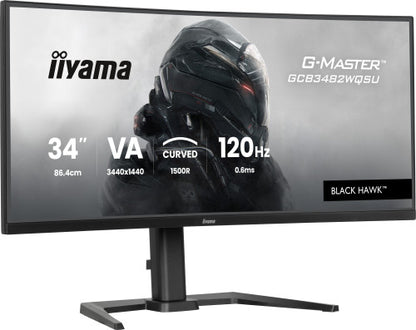 MONITOR IIYAMA G-MASTER GCB3482WQSU-B1, CURVO 34", 120HZ, 500CD_2