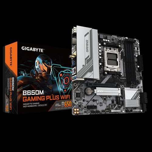 Mainboard GIGABYTE B650M GAMING PLUS WIFI / Preto_0