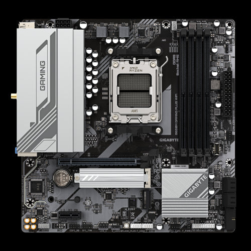 Mainboard GIGABYTE B650M GAMING PLUS WIFI / Preto_1