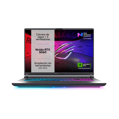 ASUS ROG Strix G18 G815LM-S9004 - Ordenador PortÃ¡til Gaming de 18" WQXGA 240Hz (Intel Core Ultra 9 275HX, 32GB RAM, 1TB SSD, NVIDIA RTX 5060 8GB, Sin Sistema Operativo) Gris Eclipse - Teclado QWERTY espaÃ±ol_1