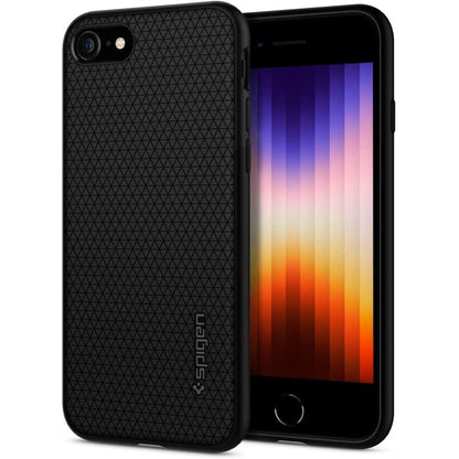 Spigen Liquid Air Case for iPhone 7 / 8 / SE 2020 / SE 2022 - Black_0