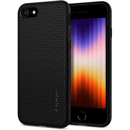 Spigen Liquid Air Case for iPhone 7 / 8 / SE 2020 / SE 2022 - Black_0