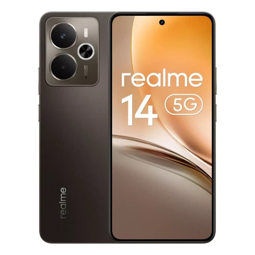 realme 14 16,9 cm (6.67") SIM doble Android 15 5G 12 GB 256 GB 5860 mAh Negro_0
