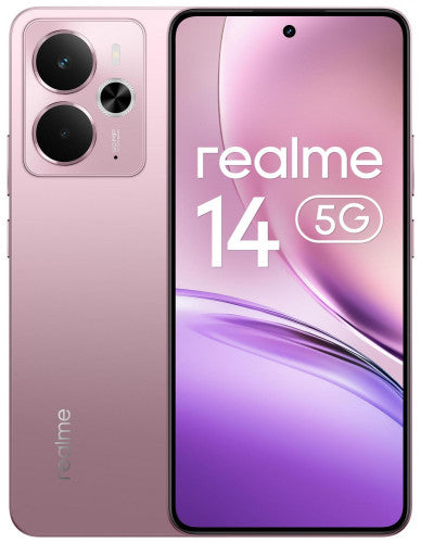 realme 14 16,9 cm (6.67") SIM doble Android 15 5G 12 GB 256 GB 5860 mAh Rosa_0