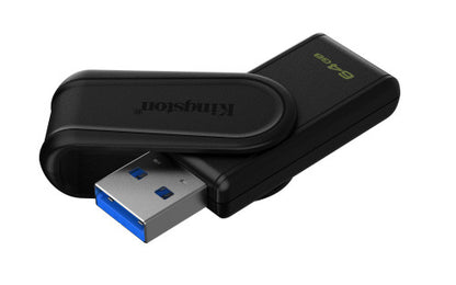 Kingston Technology DataTraveler 64GB Portable USB 3.2 Gen 1 Exodia S (Black/Black)_3