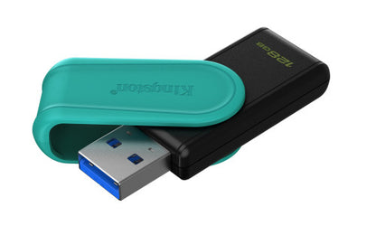 Kingston Technology DataTraveler 128GB Portable USB 3.2 Gen 1 Exodia S (Black/Turquoise)_3
