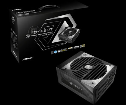 Asrock Taichi TC-1650T unidad de fuente de alimentaciÃ³n 1650 W 20+4 pin ATX ATX Negro_0
