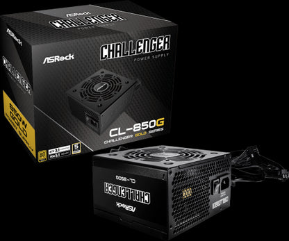 Asrock Challenger CL-850G unidad de fuente de alimentaciÃ³n 850 W 20+4 pin ATX ATX Negro_0