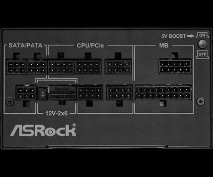 Asrock Phantom Gaming PG-850G unidad de fuente de alimentaciÃ³n 850 W 20+4 pin ATX ATX Negro_3