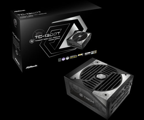 Asrock Taichi TC-1300T unidad de fuente de alimentaciÃ³n 1300 W 20+4 pin ATX ATX Negro_0