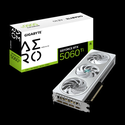 Tarjeta Gráfica Gigabyte GeForce RTX 5060 Ti AERO OC/ 8GB GDDR7_1