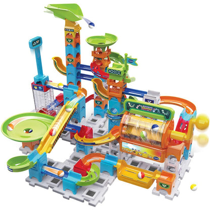 VTech Marble Rush Super Action Set L100 E 99 Peças com Som e Luz + 10 Bolas