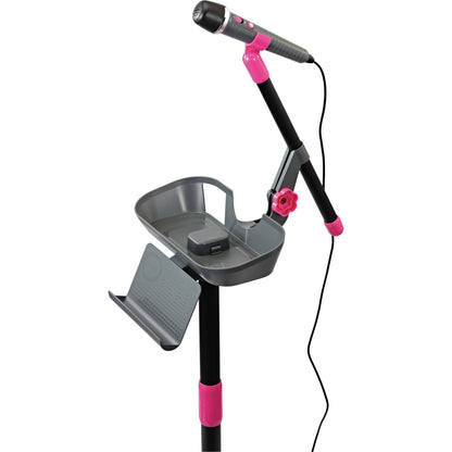 Microfone Infantil VTech Kidi Super Star DJ Studio Luzes Rosa
