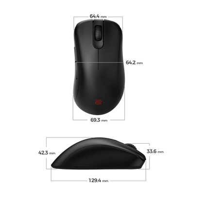 ZOWIE EC1-DW ratÃ³n Juego mano derecha USB tipo A Ãptico 3200 DPI_5
