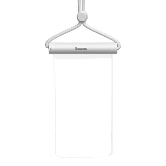 Waterproof phone case Baseus AquaGlide with Cylindrical Slide Lock (white)_0