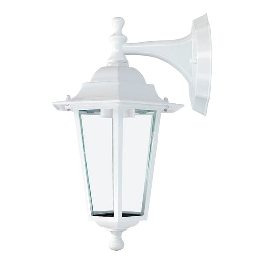 Candeeiro de parede em alumÃ­nio branco zurique modelo 60w e27_0