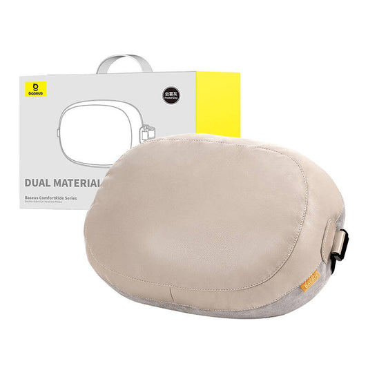 Double sided Car Headrest Mounted Pillow Baseus Comfort Ride (grey)_0