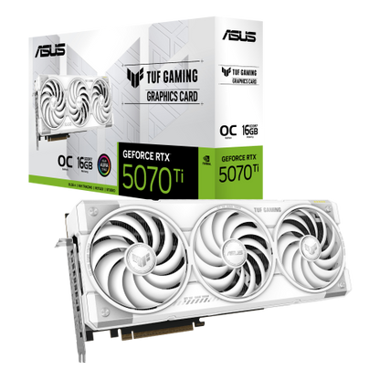 GeForce RTX 5070 Ti TUF GAMING OC WHITE Edition, Grafikkarte_8
