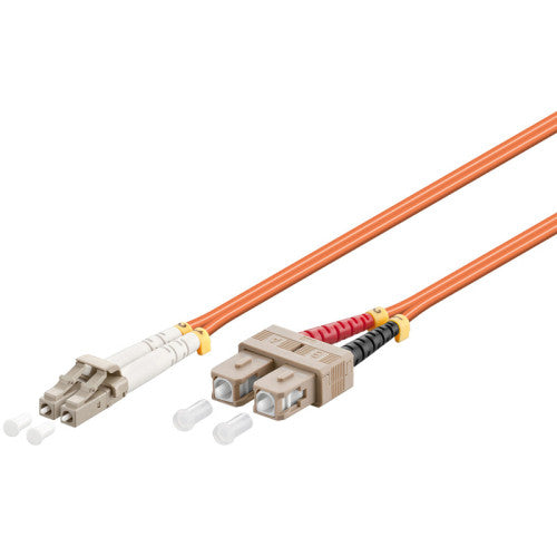 WP WPC-FP1-6LCSC-100 Cable de fibra Ã³ptica e InfiniBand 10 m LC SC Naranja_0
