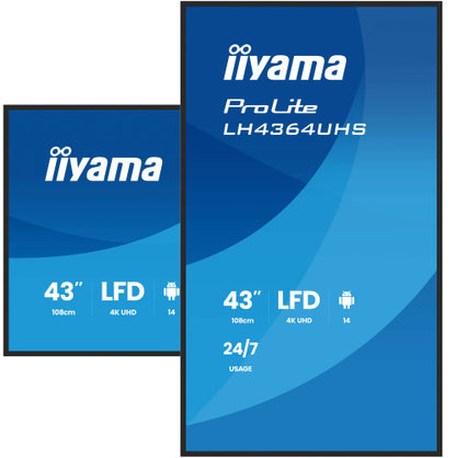 iiyama Digital Signage ProLite LH4364UHS-B1AG LH4364UHSB1AG (LH4364UHS-B1AG)_3