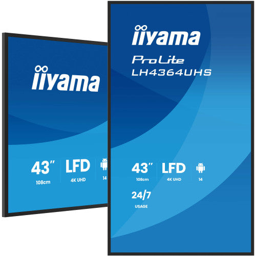iiyama Digital Signage ProLite LH4364UHS-B1AG LH4364UHSB1AG (LH4364UHS-B1AG)_4