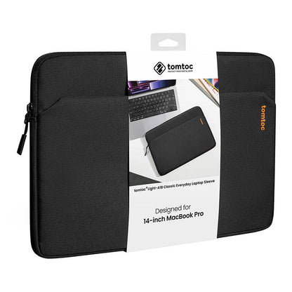 Tomtoc Light-A18 14" Laptop Case (Black)_5