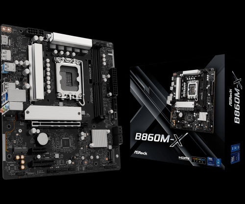 Mainboard ASROCK B860M-X / Preto_0