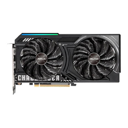 VGA ASROCK RX9060XT CL 8GO,AMD,RX9060XT,8GB,GDDR6,128BIT,2HDMI+2DP (2 VENTILADORES)_3