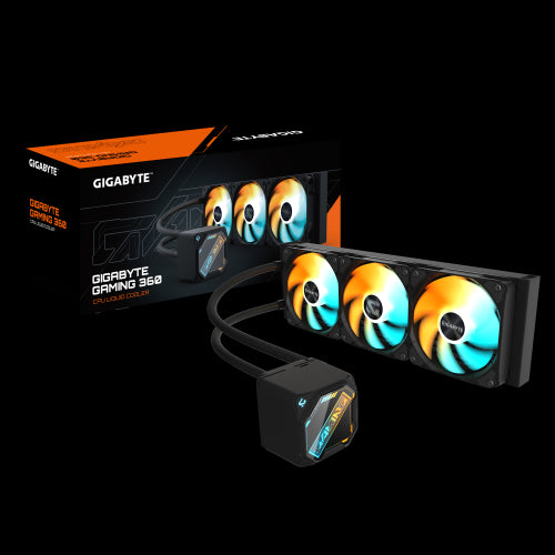 GIGABYTE GAMING 360 Procesador Sistema de refrigeración líquida todo en uno 12 cm Negro 1 pieza(s)_0