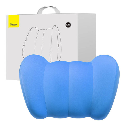 Silk Car Lumbar Pillow Baseus ComfortRide Series (blue)_0