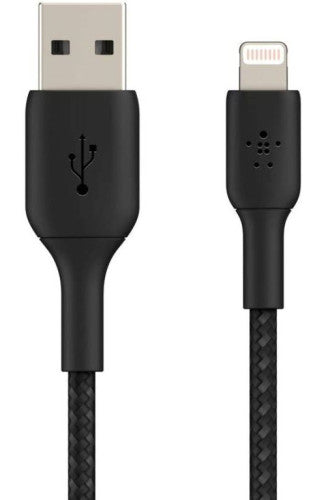Cabo Lightning Belkin / 2m / Preto / MFi Certificado / CAA002bt2MBK_0