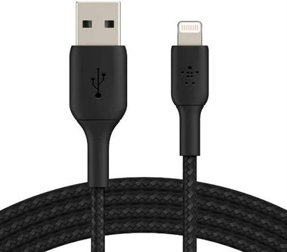 Cabo Lightning Belkin / 2m / Preto / MFi Certificado / CAA002bt2MBK_2