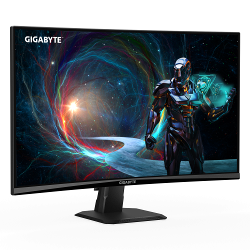 GIGABYTE GS27QCA 27" Monitor Curvo para Gaming QHD - 2560 x 1440, 180Hz, 1ms, 250 cd/mÂ², FreeSync, HDR Ready, HDMI 2.0, DisplayPort 1.4_1
