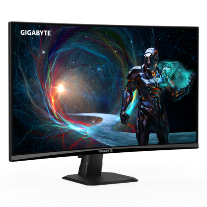 GIGABYTE GS27QCA 27" Monitor Curvo para Gaming QHD - 2560 x 1440, 180Hz, 1ms, 250 cd/mÂ², FreeSync, HDR Ready, HDMI 2.0, DisplayPort 1.4_1