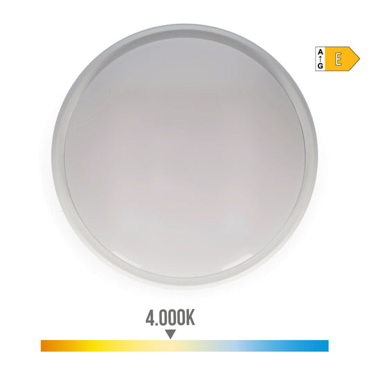 LÃ¢mpada exterior led circular 18w 1950lm ip54 4000k luz dia Ã¸21x5,7cm_0