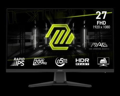 MSI MAG 272F pantalla para PC 68,6 cm (27") 1920 x 1080 Pixeles Full HD Negro_0