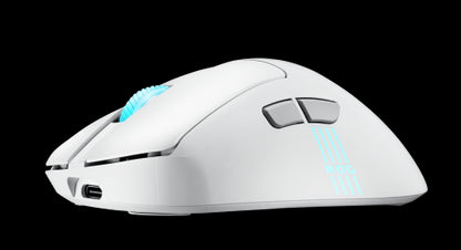ASUS ROG Keris II Origin WHT ratÃ³n Juego mano derecha RF Wireless + Bluetooth + USB Type-A Ãptico 42000 DPI_6