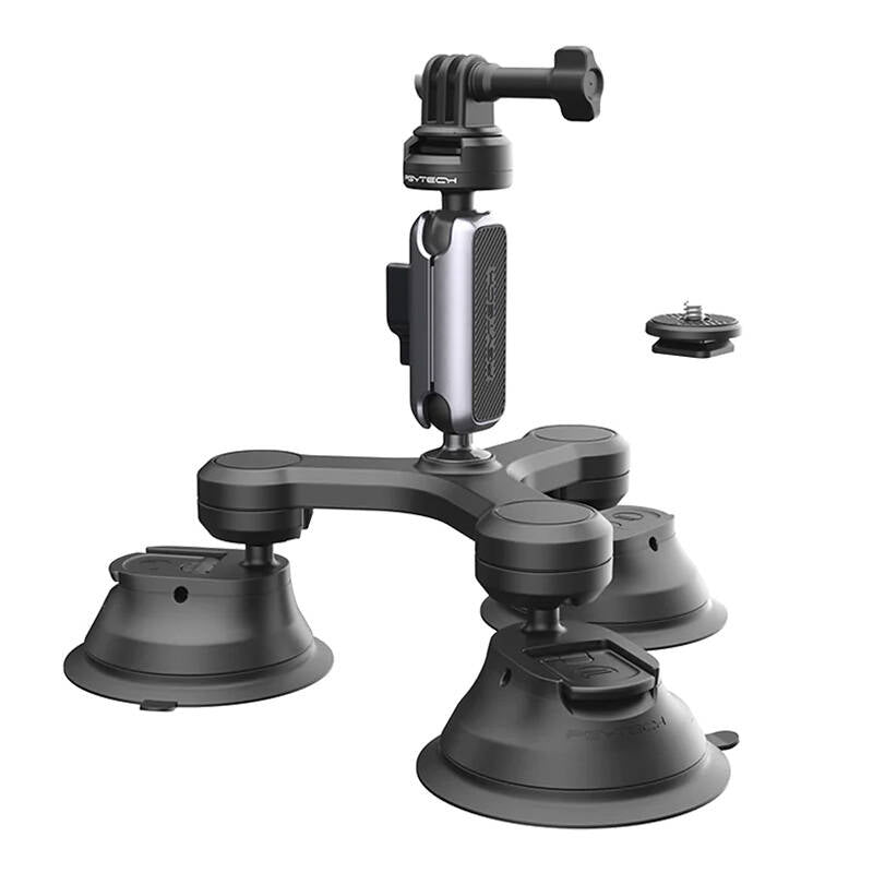 Action camera  mount PGYTECH three-arm Suction Cup_0